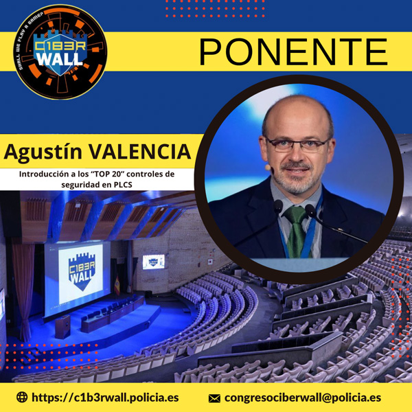 Agustín Valencia. Introducción a los TOP 20 controles de seguridad en PLCS.