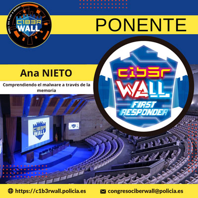 Ana Nieto. Comprenciendo el malware a través de la memoria.