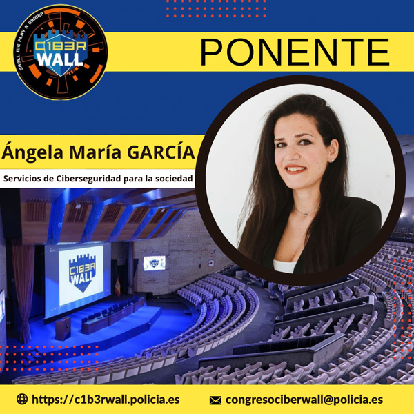 Ángela María García. Servicios de Ciberseguridad para la sociedad.