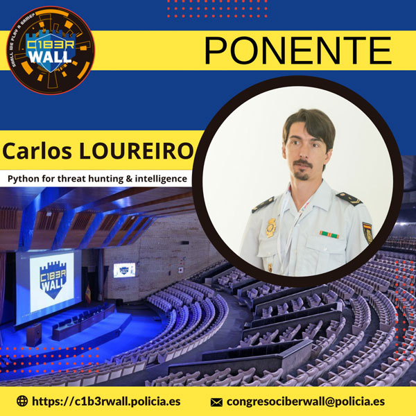 Carlos Loureiro. Python fof threat hunting & intelligence.