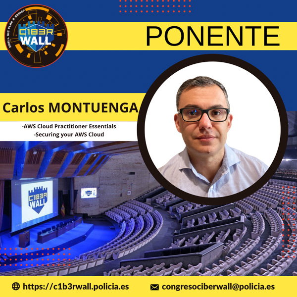 Carlos Montuega. AWS Cloud Practitioner Essentials. Securing your AWS Cloud.