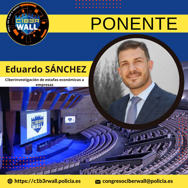 Eduardo Sánchez. Ciberinvestigación de estafas económicas a empresas.