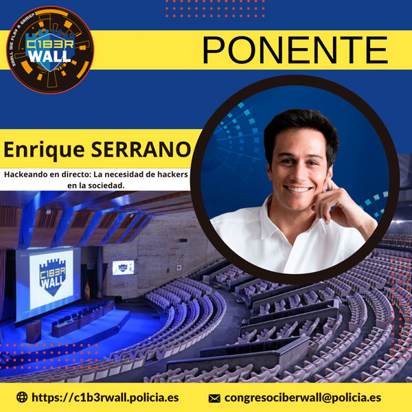 Enrique Serrano. Hackeando en directo: La necesidad de hackers en la sociedad.