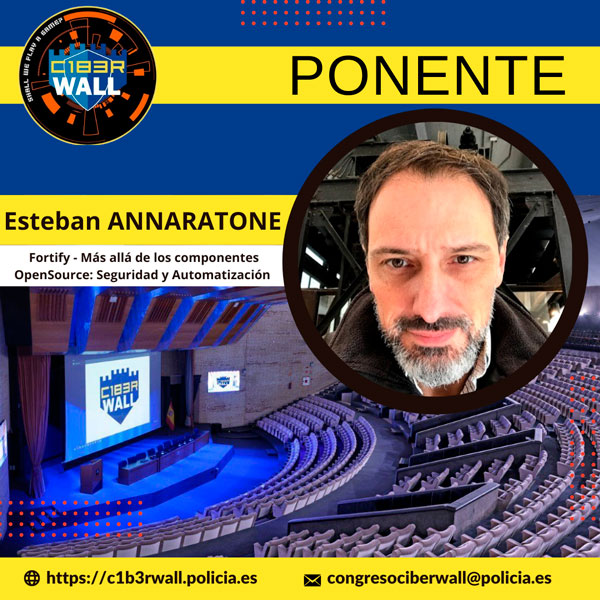 Esteban Annaratone. Fortify - Más allá de los componentes Opensource: Seguridad y Automatización.