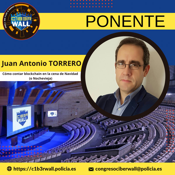Juan Antonio Torrero. Cómo contar blockchain en la cena de Navidad (o Nochevieja)