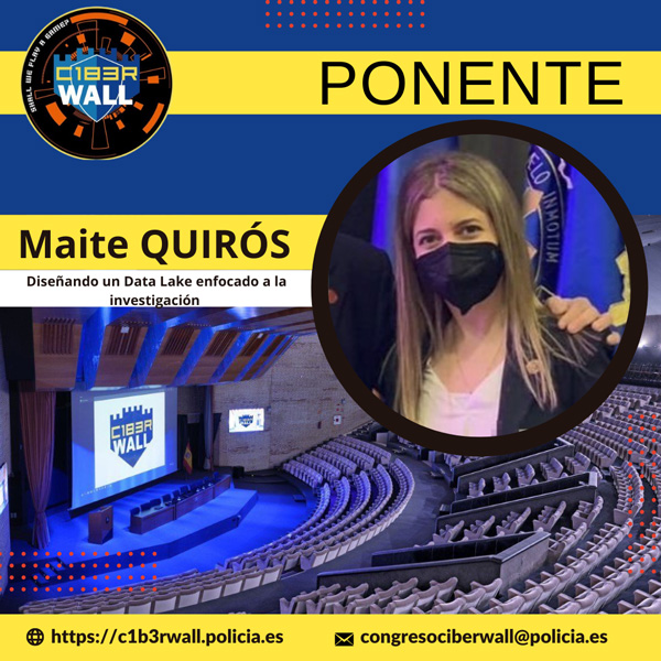 Maite Quirós. Diseñando un Data Lake enfocado a la investigación.