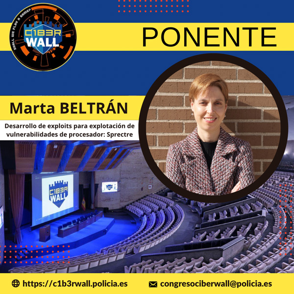 Marta Beltrán. Desarrollo de exploits para explotación de vulnerabilidades de procesador: Spectre