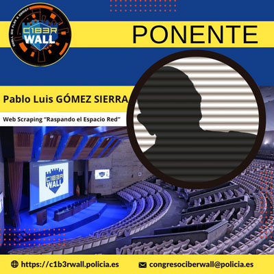 Pablo Luis Gómez Sierra. Web Scraping - Raspando el Espacio Red -