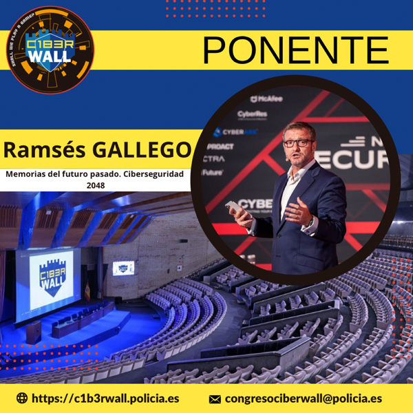 Ramsés Gallego. Memoria del futuro pasado. Ciberseguridad 2048.