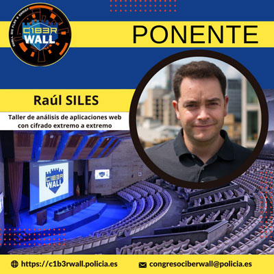 Raúl Siles. Taller de análisis de aplicaciones web con cifrado extremo a extremo.
