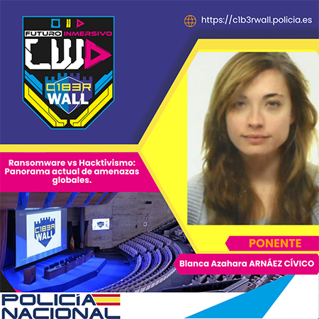 Blanca Azahara Arnáez Cívico. Ransomware vs Hacktivismo: Panorama actual de amenazas globales.