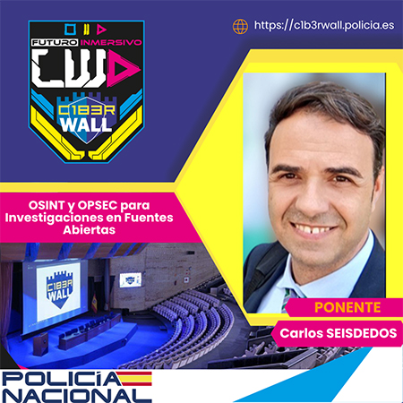 Carlos Seisdedos. OSINT Y OPSEC para Investigaciones en Fuentes Abiertas.