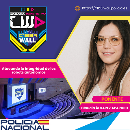 Clara Álvarez Aparicio. Atacando la integridad de los robots autónomos.