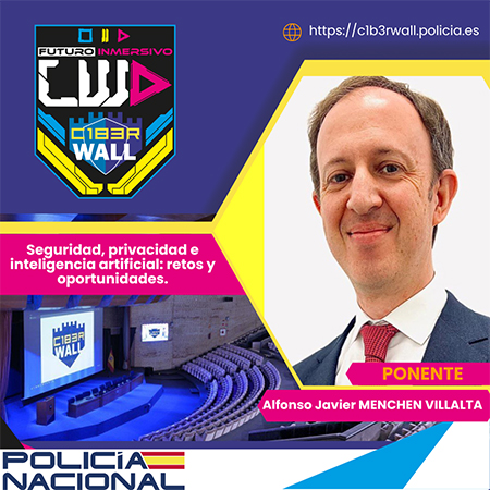 Alfonso Javier Menchen Villalta. Seguridad, privacidad e inteligecia artificial: retos y oportunidades.