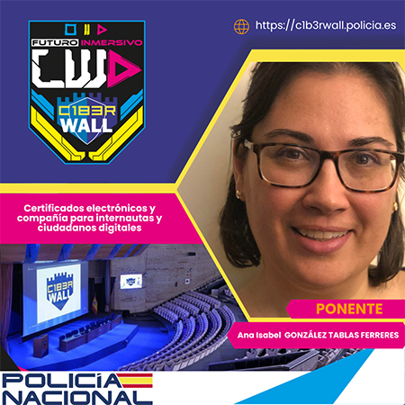 Ana Isabel González Tablas Ferreres. Certificados electrónicos y compañía para internautas y ciudadanos digitales.