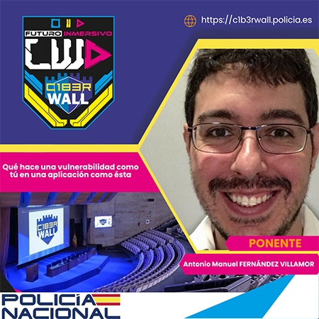 Antonio Manuel Fernández Villamor. Qué hace una vulnerabilidad como tú en una aplicación como ésta.