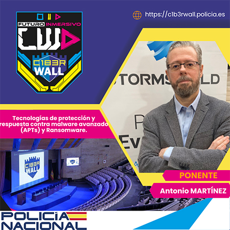Antonio Martínez. Tecnologías de protección y respuesta contra malware avanzado (APTs) y Ransomware.