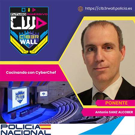 Antonio Sanz Alcober. Cocinando con CyberChef.