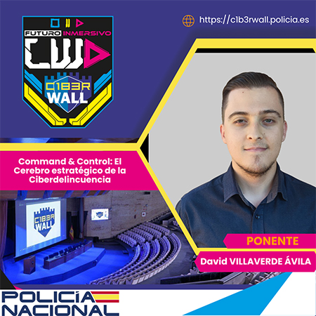 David Villaverde Ávila. Command & Control: El Cerebro estratégico de la Ciberdelincuencia.