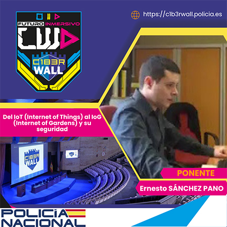 Ernesto Sánchez Pano. Del loT (Internet of Things) al loG ( Internet of Gardens) y su seguridad