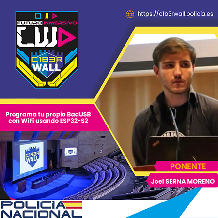 Joel Serna Moreno. Programa tu propio BadUSB con WiFi usando ESP32-S2. 