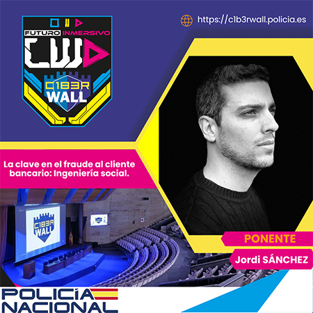 Jordi Sánchez. La clave en el fraude al ciente bancario: Ingeniería social.
