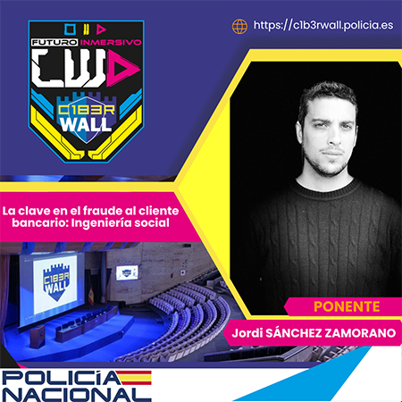 Jordi Sánchez Zamorano. La clave en el fraude al cliente bancario: Ingeniería social.
