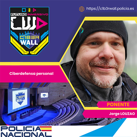 Jorge Louzao. Ciberdefensa personal.