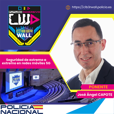 José Ángel Capote. Seguridad de extremo a extremo en redes móviles 5G.
