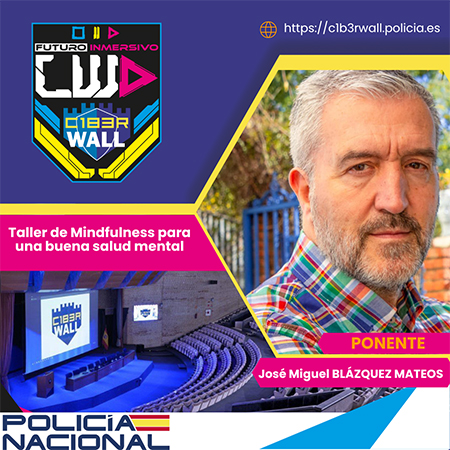 José Miguel Blázquez Mateos. Taller de Mindfulness para una buena salud mental.