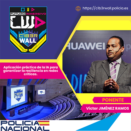 Víctor Jiménez Ramos. Aplicación práctica de la IA para garantizar la resiliencia en redes críticas.
