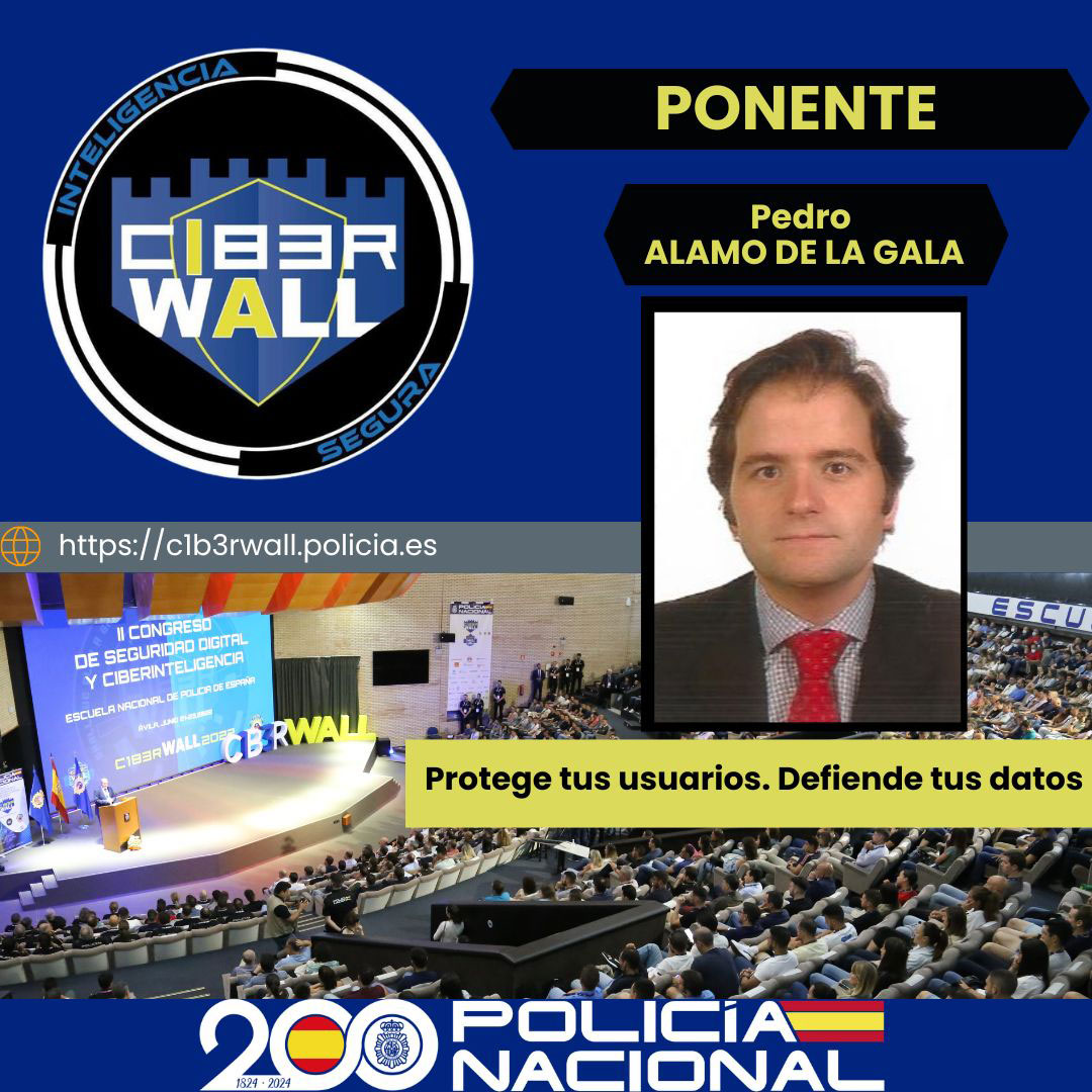 Alamo De La Gala Pedro. Protege tus usuarios. Defiende tus datos.