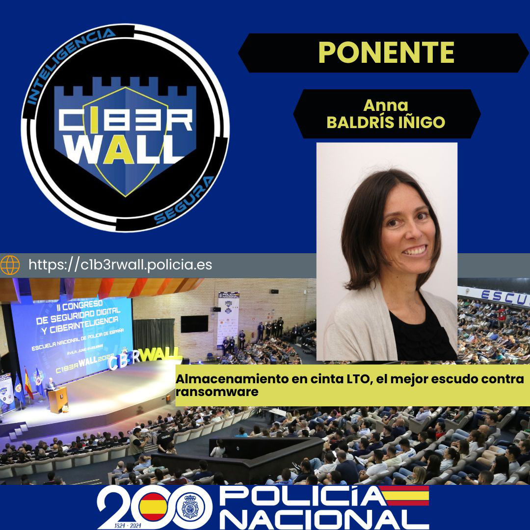Baldrís Iñigo Anna. Almacenamiento en cinta LTO, el mejor escudo contra ransomware.