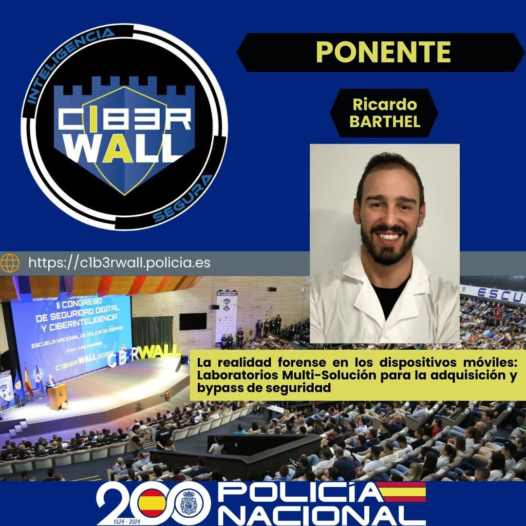 Barthel Ricardo. La realidad forense en los dispositivos móviles: Laboratorios Multi-Solución para la adquisición y bypass de seguridad.