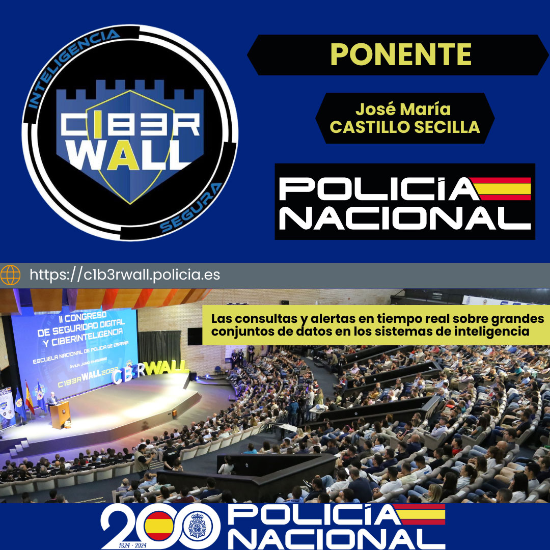 Castillo Secilla José María. Las consultas y alertas en tiempo real sobre grandes conjustos de datos en los sistemas de inteligencia.