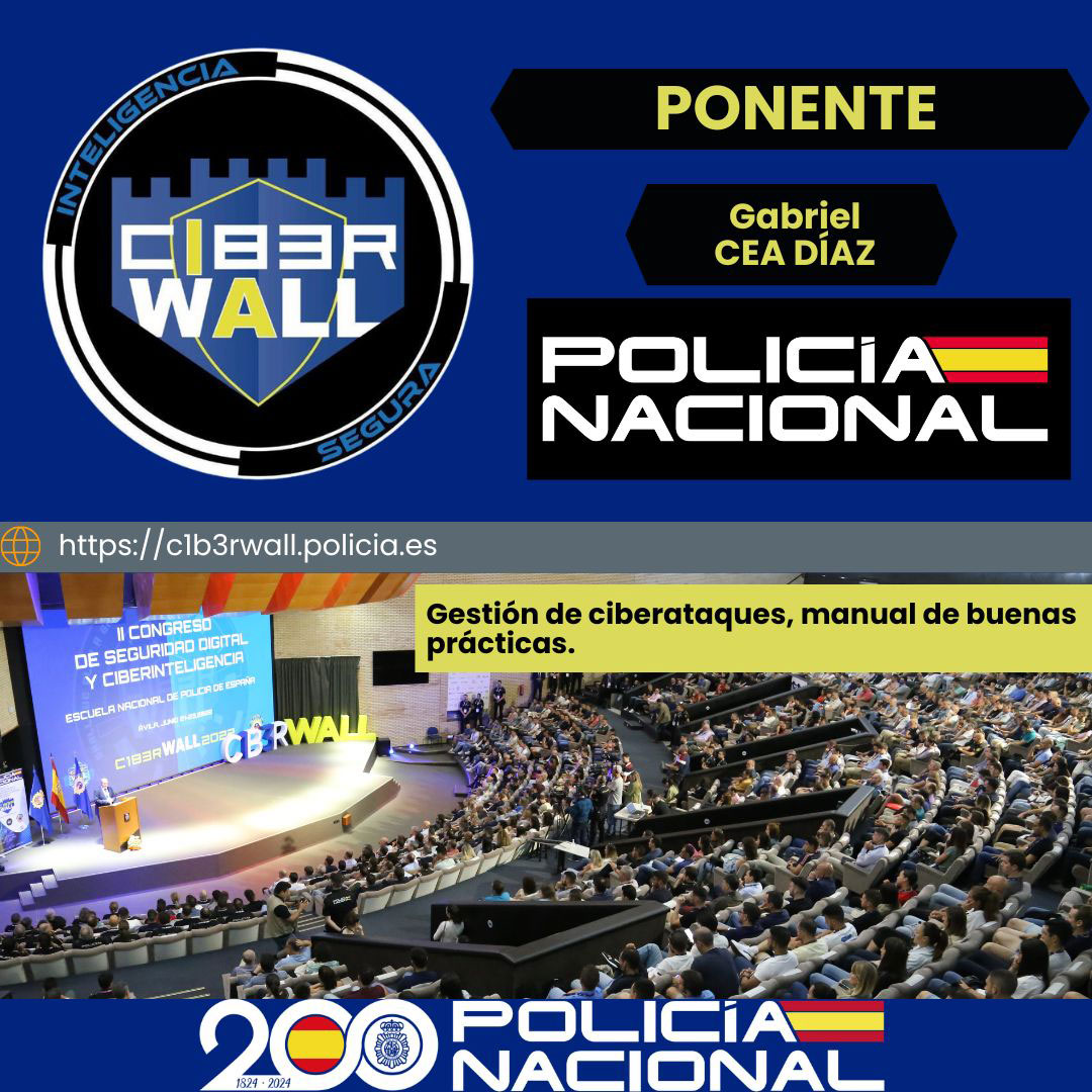 Cea Díaz Gabriel. Gestión de ciberataques, manual de buenas prásticas.