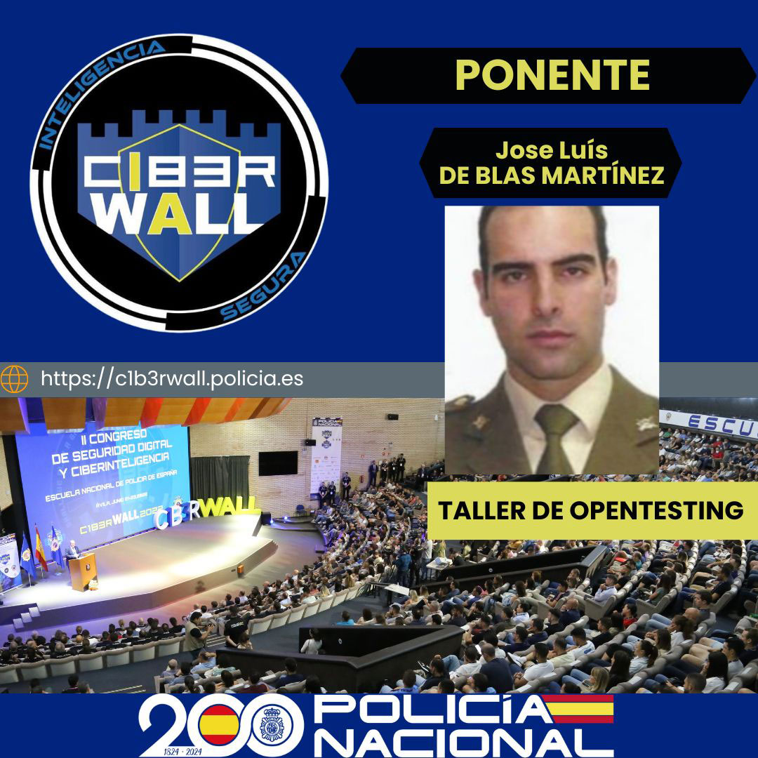 De Blas Martínez Jose Luís. Taller opentesting.