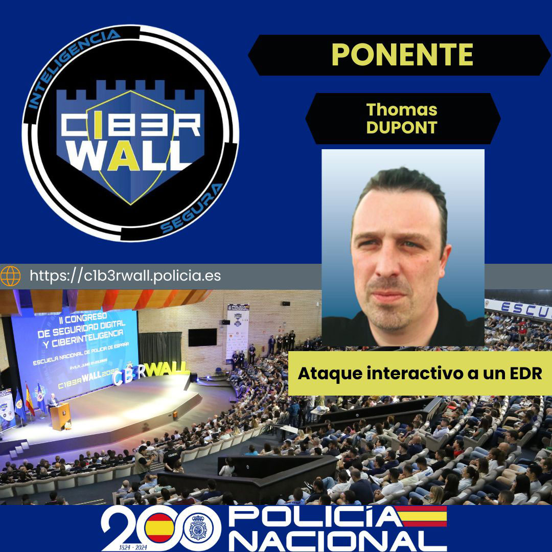 Dupont Thomas. Ataque interactivo a un EDR.