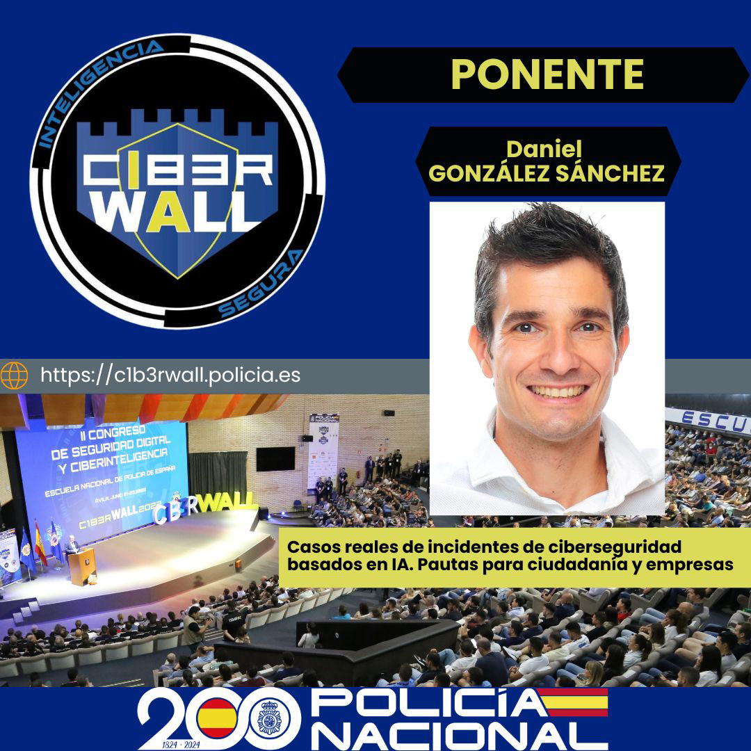 González Sánchez Daniel. Casos reales de incidentes de ciberseguridad basados en IA. Pautas para ciudadanía y empresas.