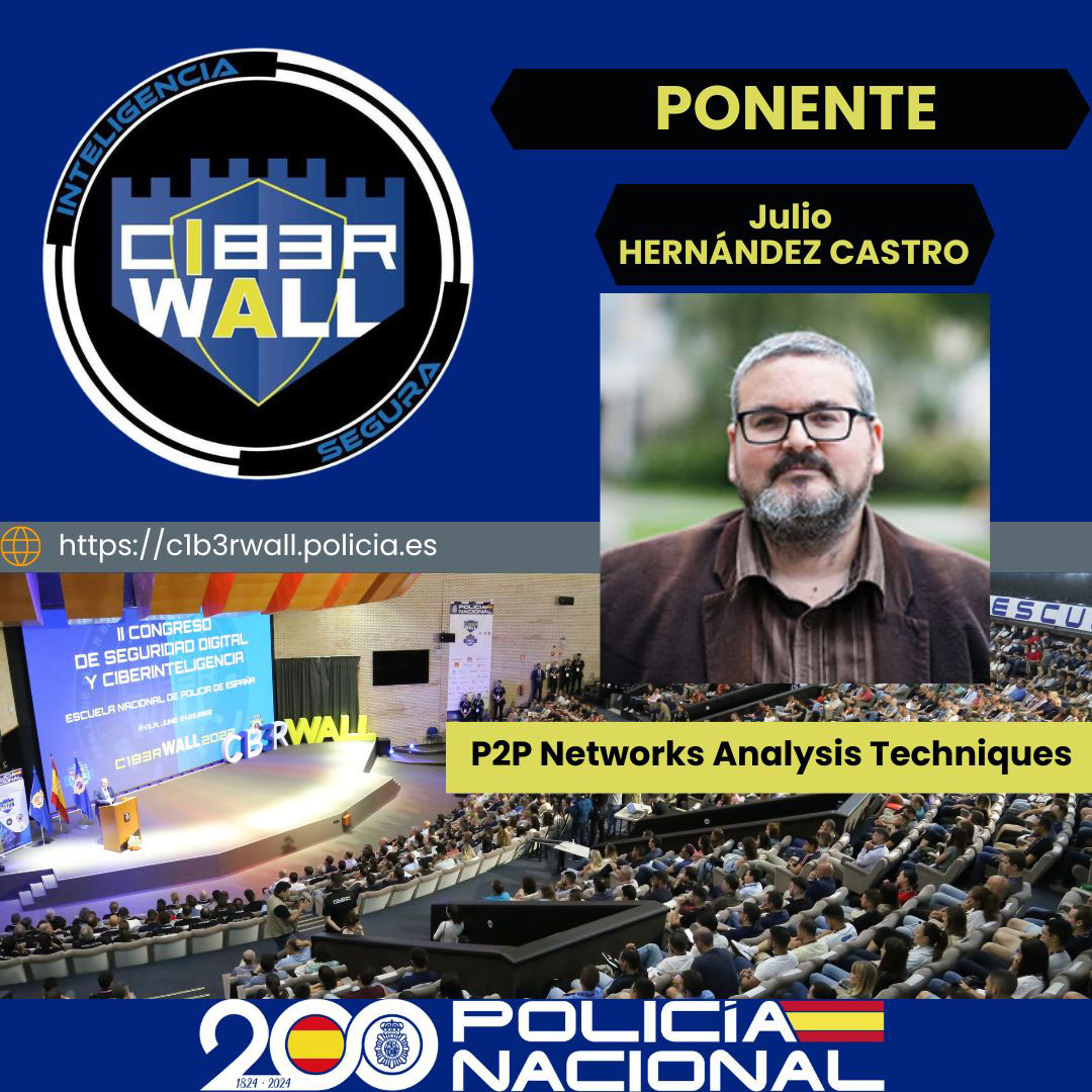 Hernández Castro Julio. P2P Networks Analysis Techniques.