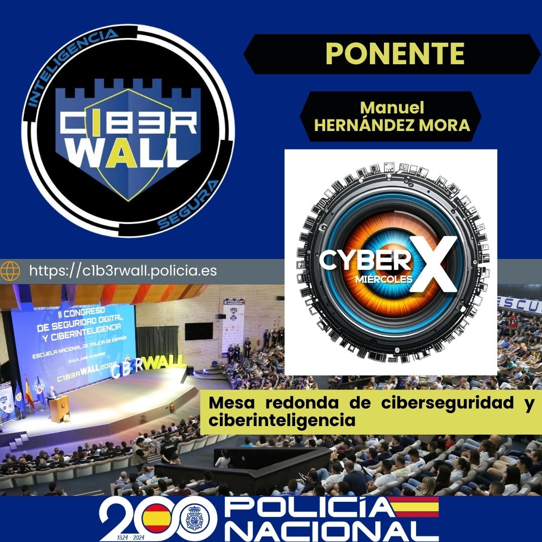 Hernández Mora Manuel.Mesa redona de ciberseguridad y ciberinteligencia.