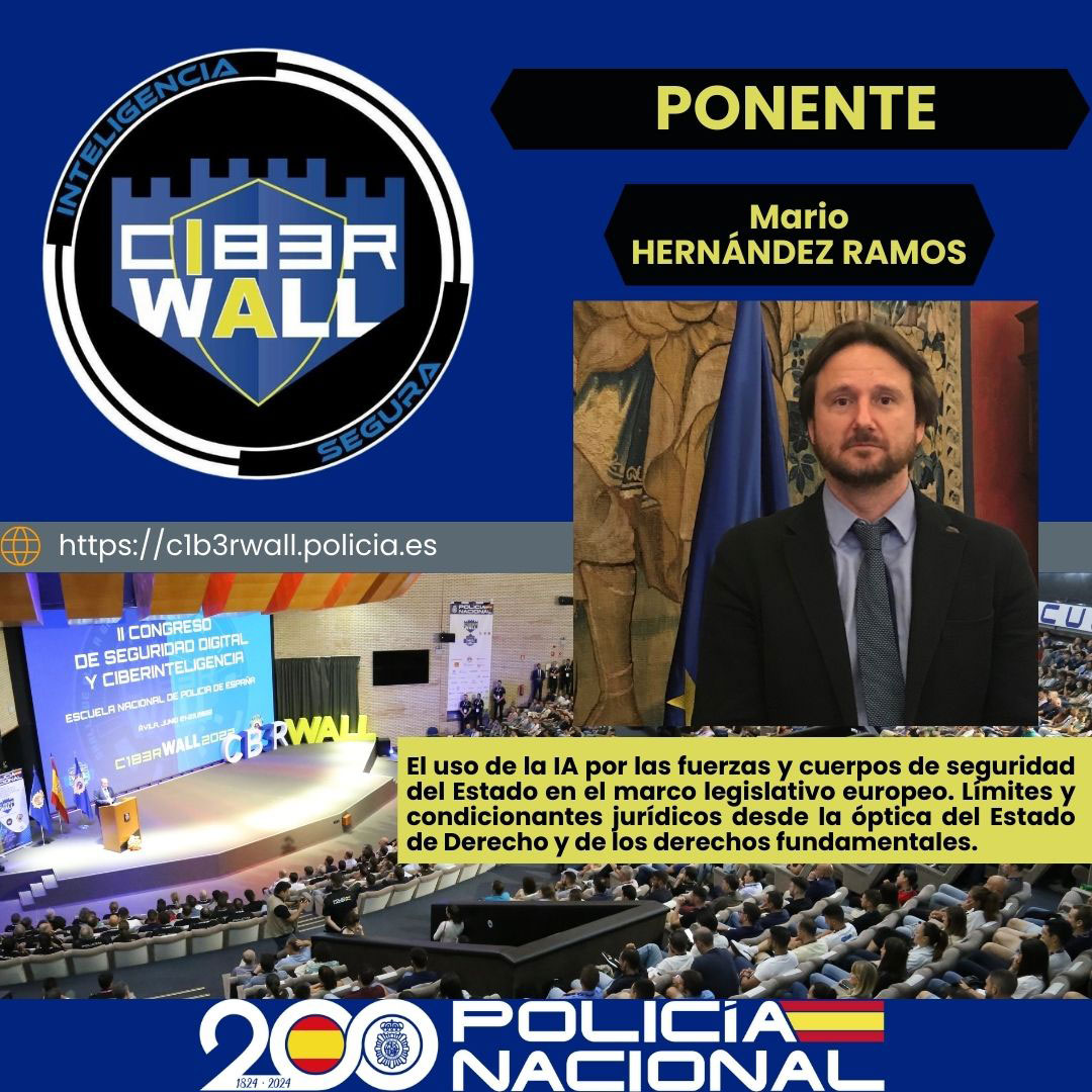 Hernández Ramos Mario. El uso de la IA por las fuerzas y cuerpos de seguridad del Estado en el marco legislativo europeo. Límites y condicionantes jurídicos desde la óptica del Estado de Derecho y de los derechos fundamentales.