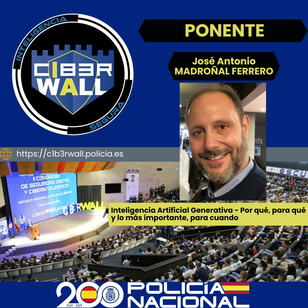 Madroñal Ferrero José Antonio. Inteligencia Artificial Generativa - Por qué, para qué y lo más importante, para cuando.