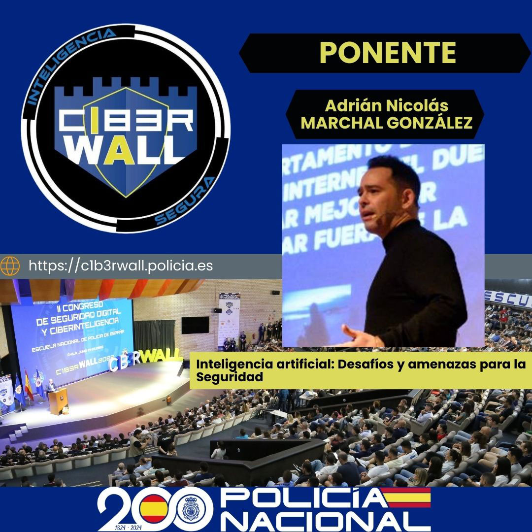 Marchal González Adrián Nicolás. Inteligencia artificial: Desafíos y amenazas para la Seguridad.