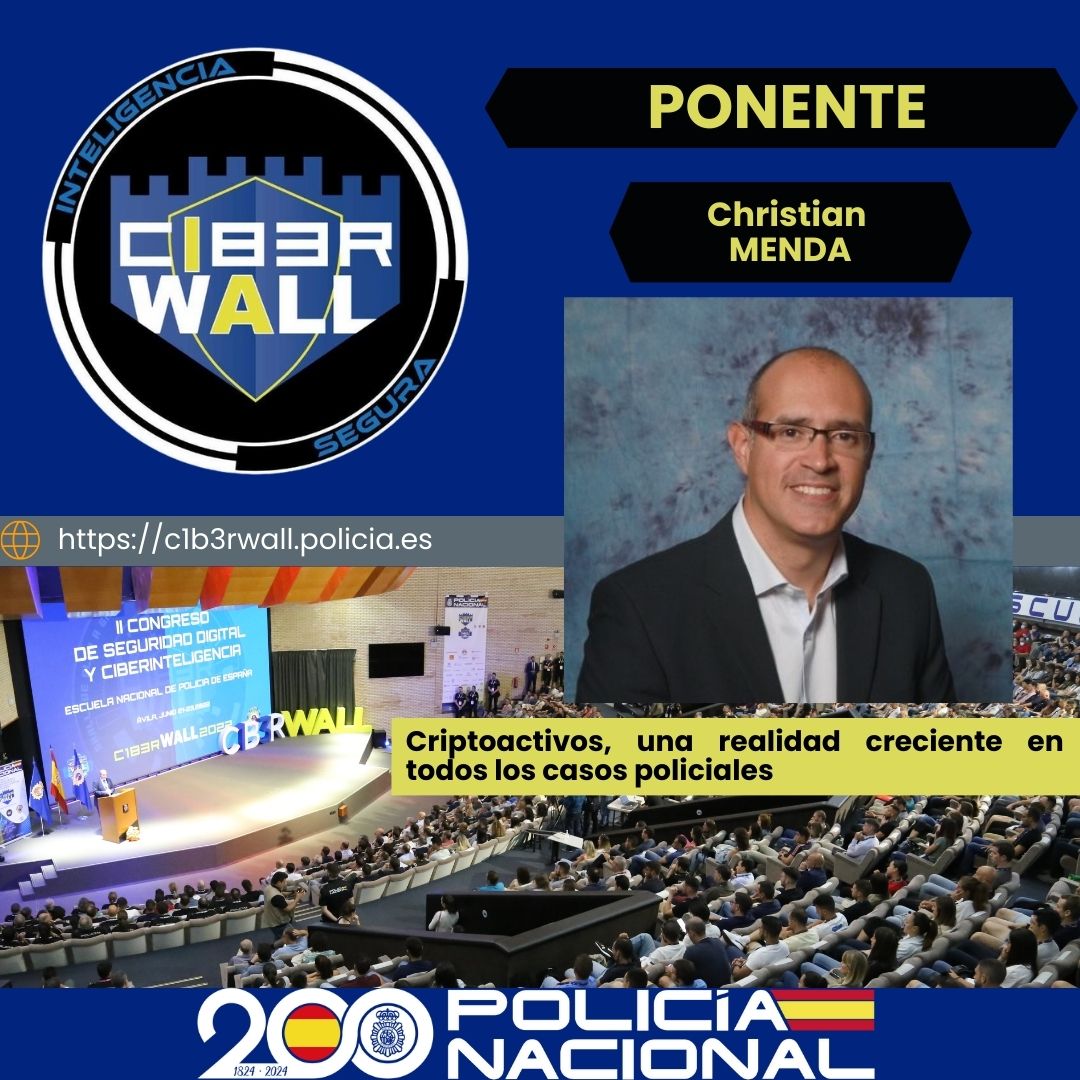 Menda Christian. Criptoactivos, una realidad creciente en todos los casos policiales.