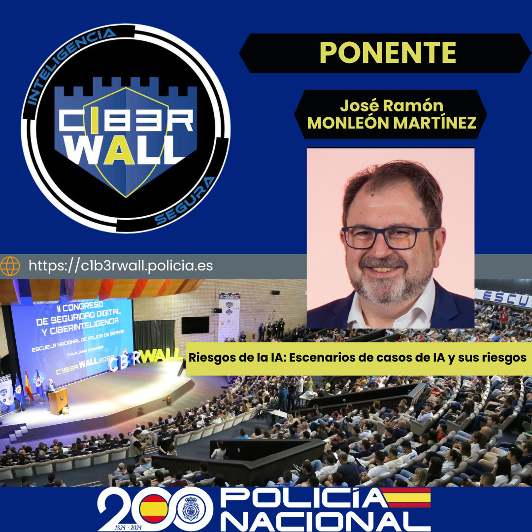 Monleón Martínez José Ramón. Riesgos de la IA: Escenarios de casos de IA y sus riesgos.