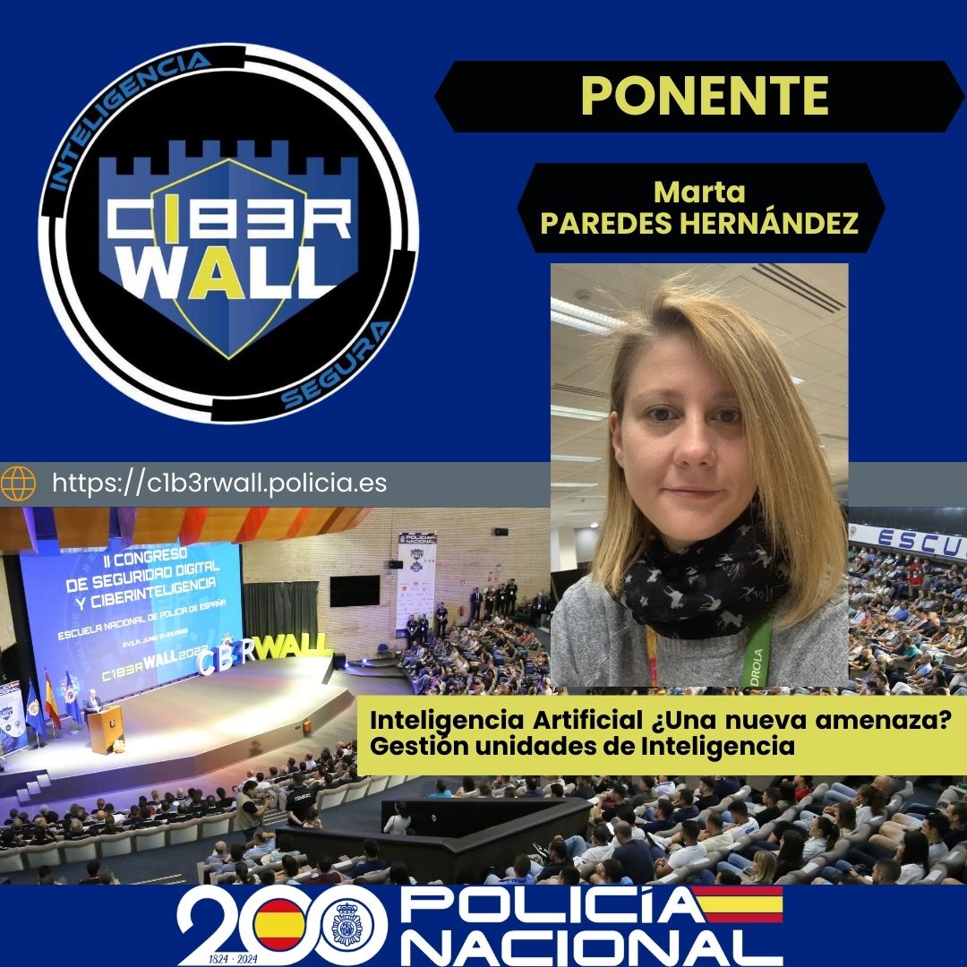 Paredes Hernández Marta. Inteligencia Artificial ¿Una nueva amenaza? Gestión unidades de Inteligencia.