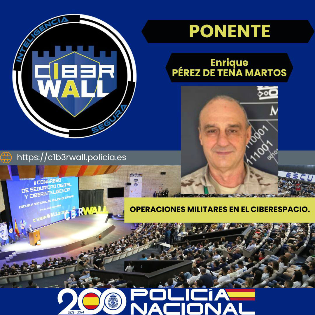 Pérez De Tena Martos Enrique. Operaciones militares en el ciberespacio.