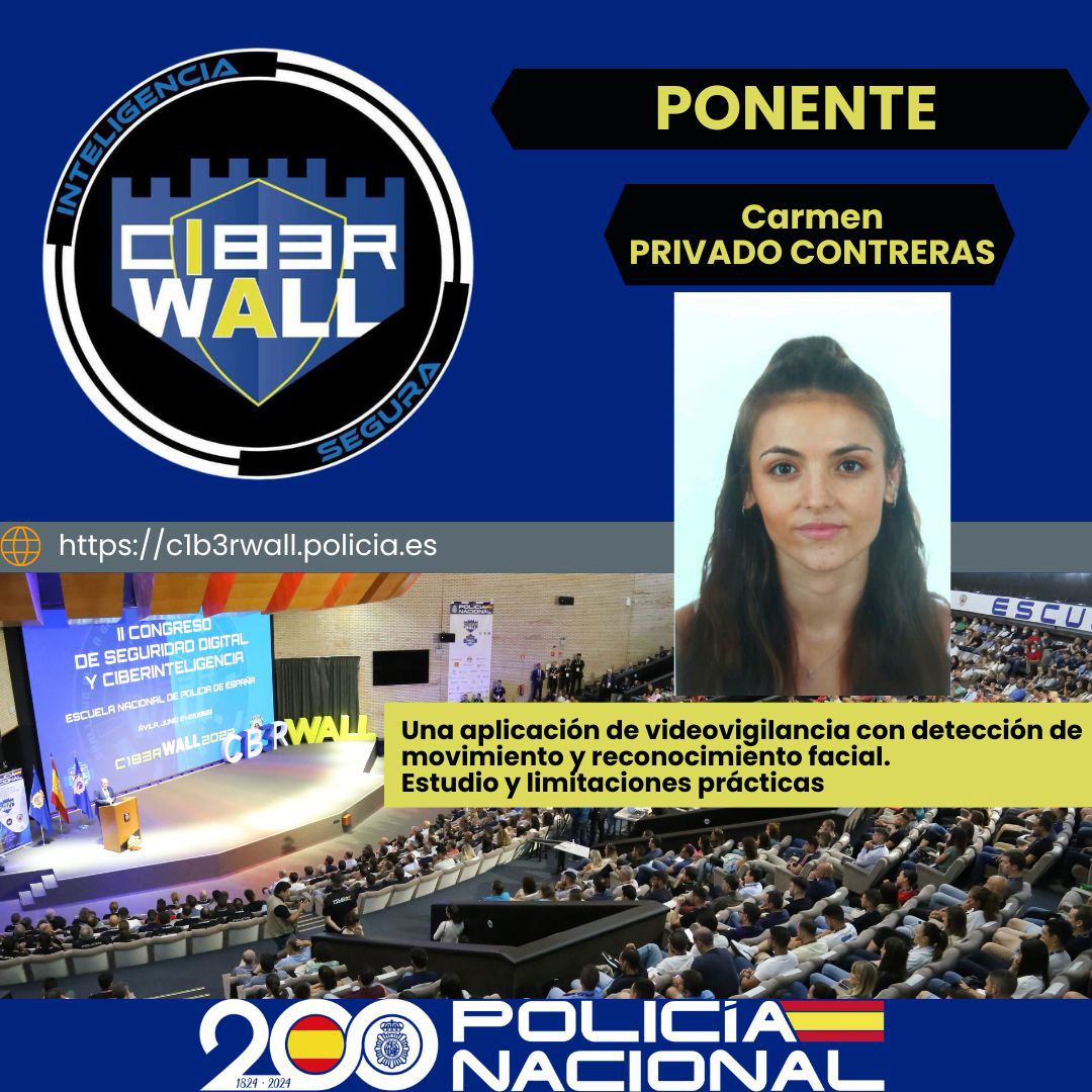 Privado Contreras Carmen. Una aplicación de videovigilancia con detección de movimiento y reconocimiento facial. Estudio y limitaciones prácticas.