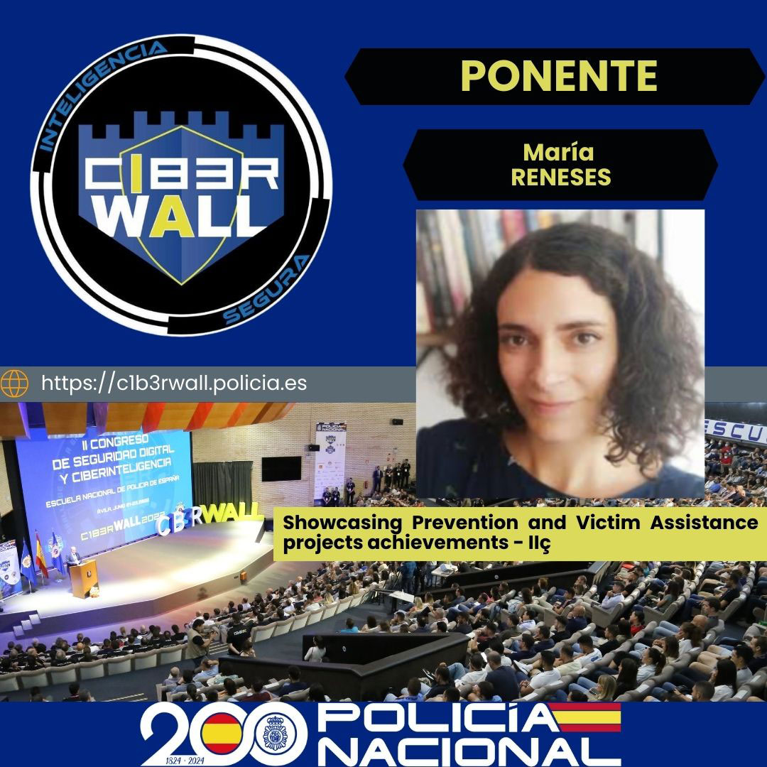 Reneses María. Showcasing Prevention and Victim Assistance projects achievements - Ilc